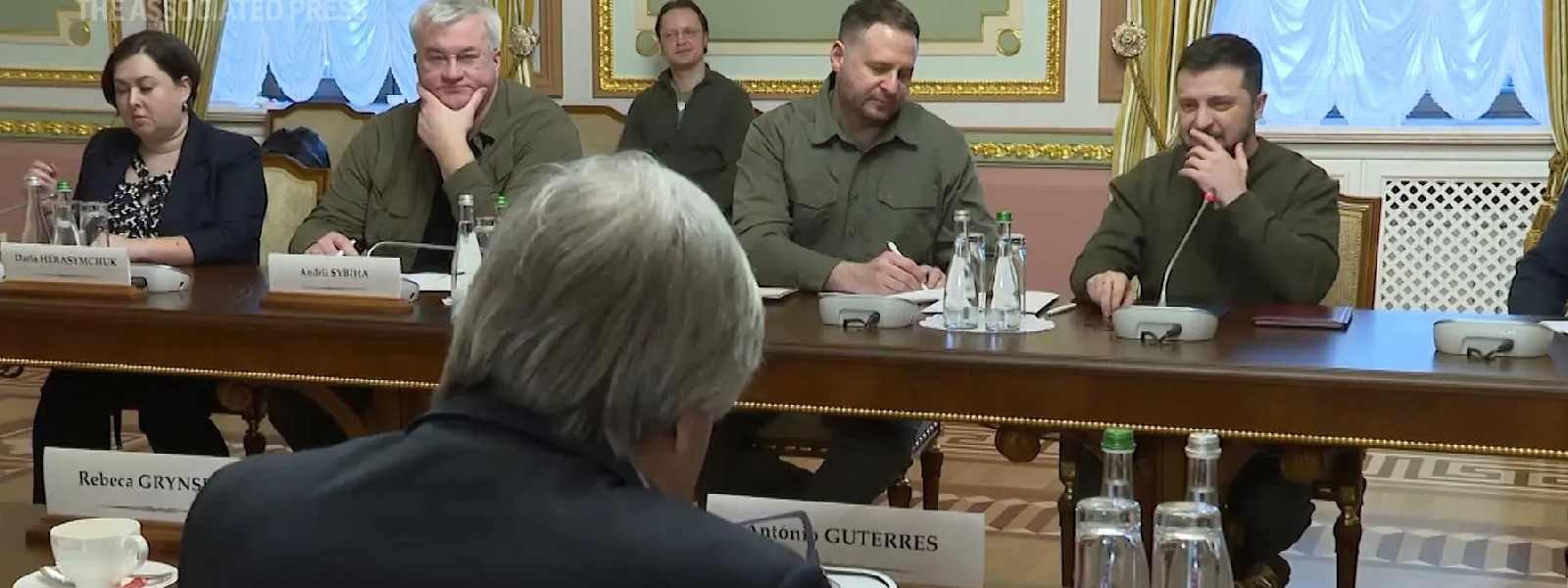 එ.ජා. මහලේකම් යුක්‍රේනයේ සංචාරයක